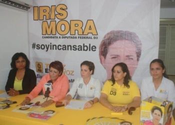 Firma Iris Mora Compromiso Contra Feminicidios