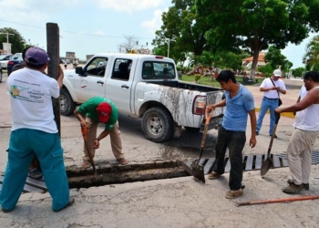 Comuna de Bacalar se prepara para la temporada de lluvias
