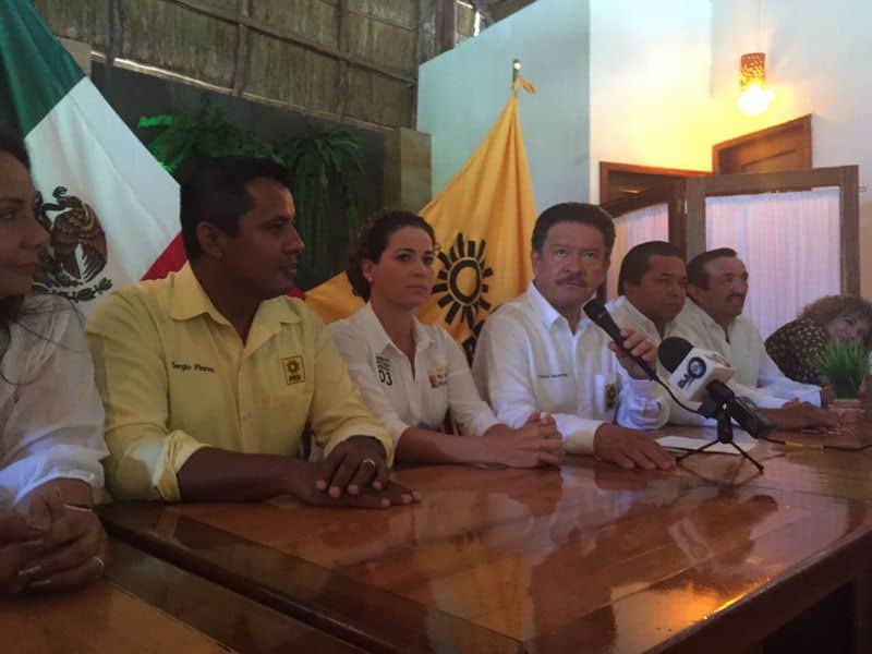 Dirigencia nacional del PRD da por descontado que ganarán tercer distrito en Quintana Roo