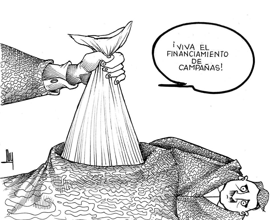 LUY:Dispense Usted #caricatura