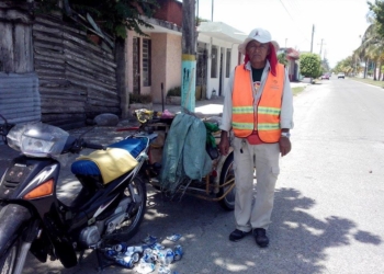  “Don Nachito”, ni recibe ni espera un “gracias por limpiar la ciudad”