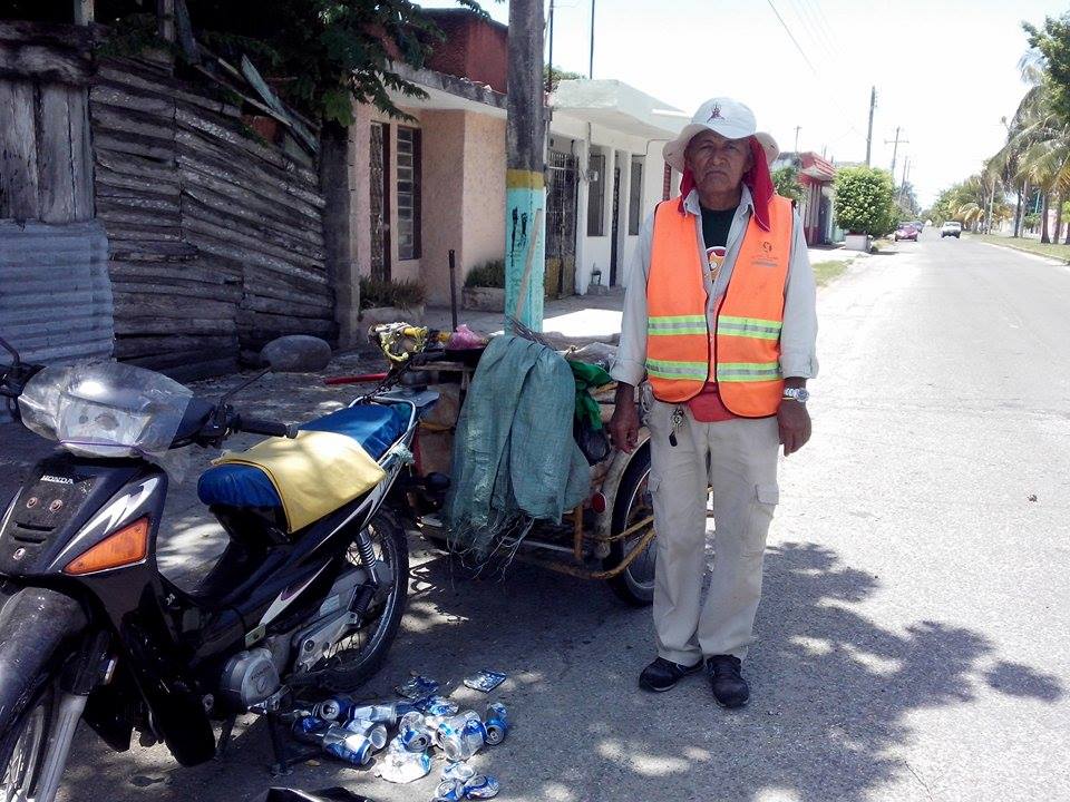  “Don Nachito”, ni recibe ni espera un “gracias por limpiar la ciudad”