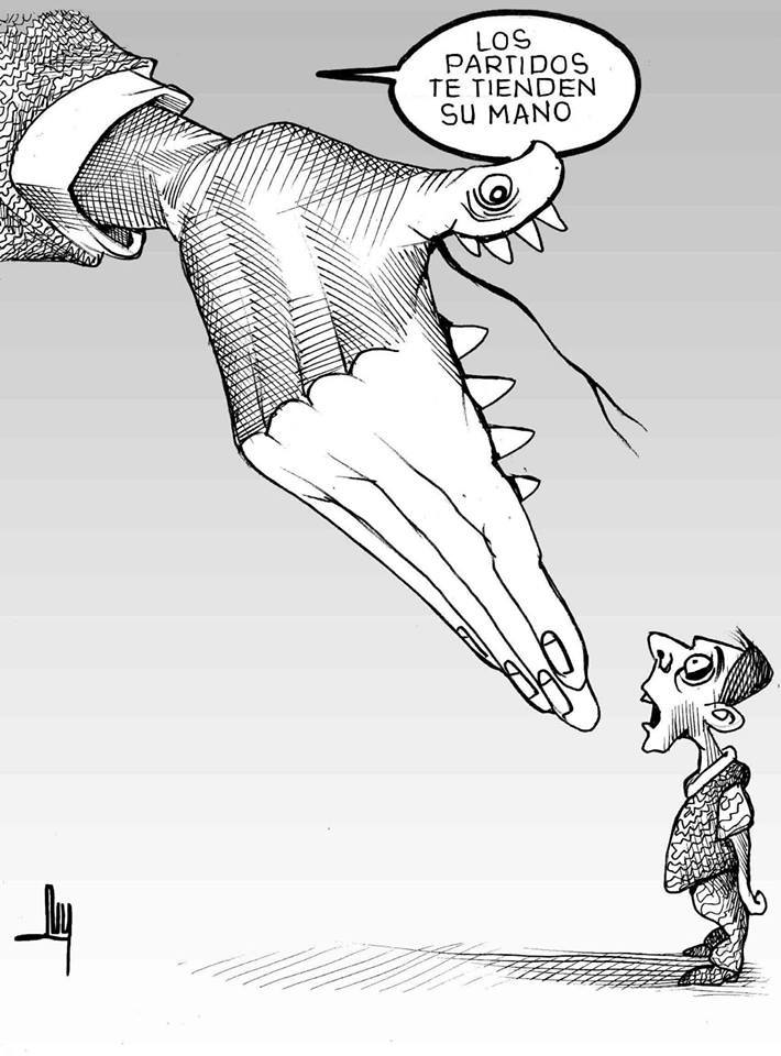 LUY: El veneno de la democracia #caricatura