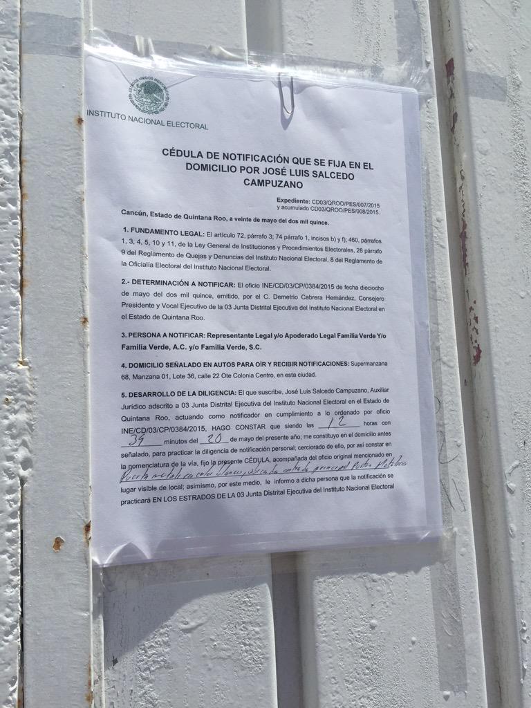 ¡Ya para que! INE suspende entrega de despensas de los verdes ahora que agoniza la campaña