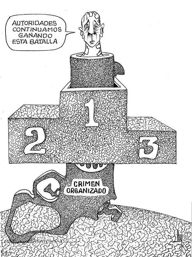 LUY: Podium #caricatura