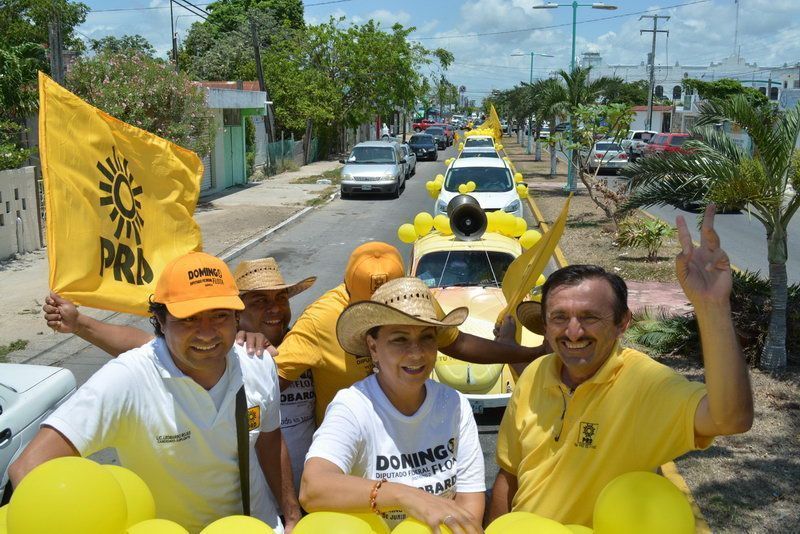 Respaldo A Domingo Flota En Mega Caravana Por Calles De La Ciudad De Chetumal