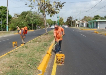 Mejoran la imagen en 54.4 kilómetros de camellones