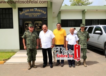 Abuxapqui refuerza coordinación con las fuerzas armadas
