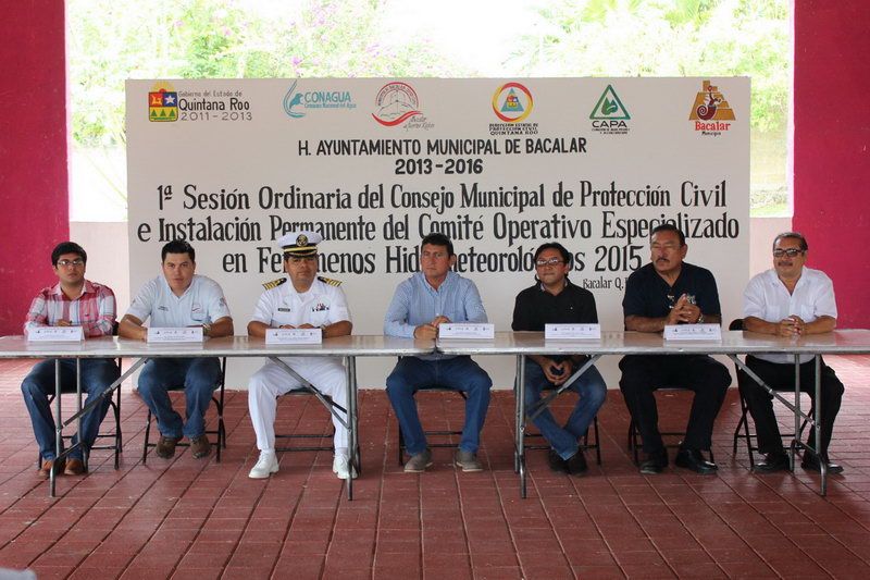 Instalan el Comité Operativo Especializado en Fenómenos Hidrometeorológicos