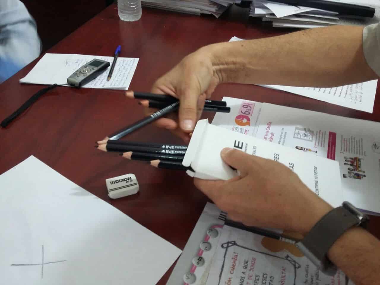 Ciudadanos podrán usar sus propios lápices o crayones en esta jornada electoral