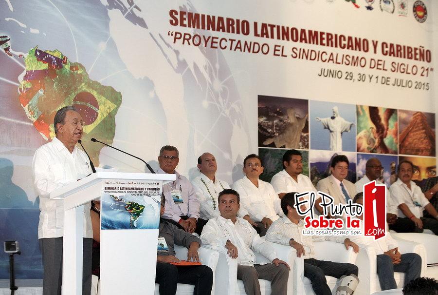 Refrenda Mauricio Góngora compromiso con el sindicalismo en Solidaridad
