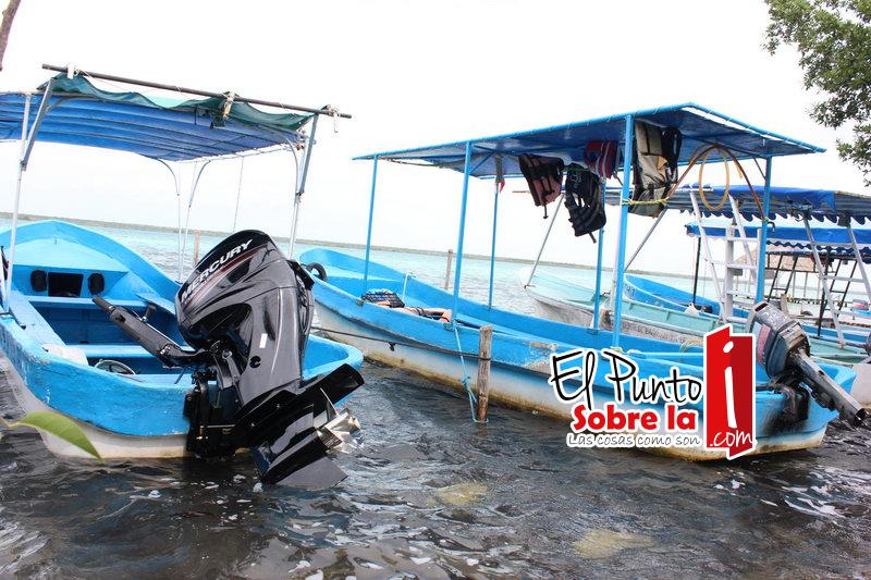 Lancheros de Bacalar se cambian a motores ecológicos