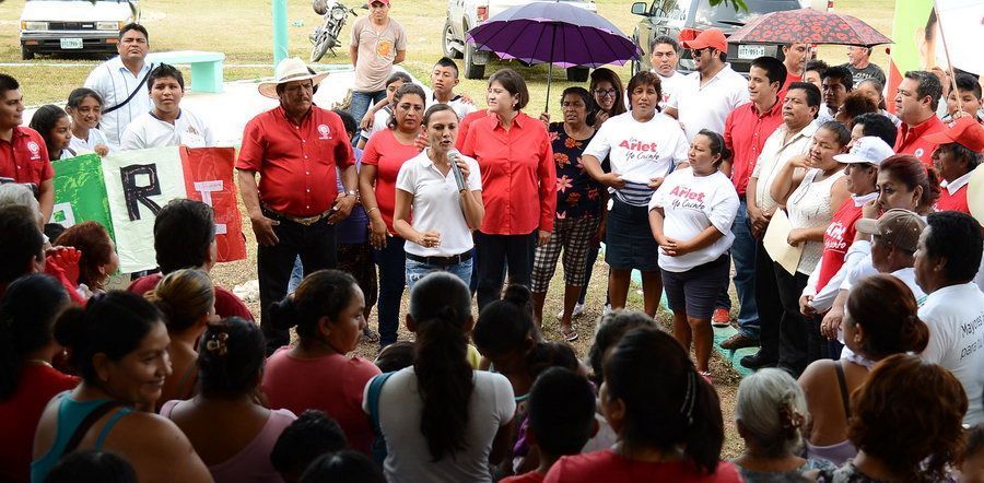 Arlet recibe respaldo de ciudadanos rumbo al 7 de junio