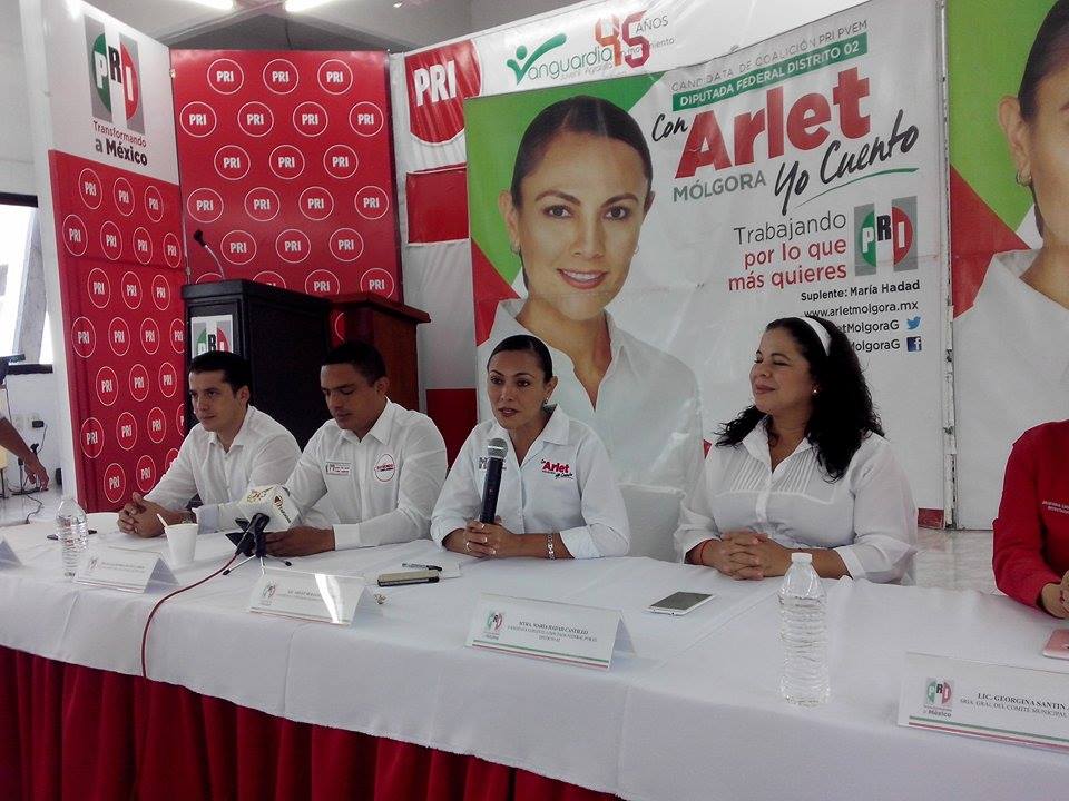 Arlet se declara lista para la elección