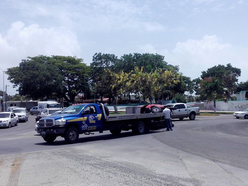 Se le cayó la carga