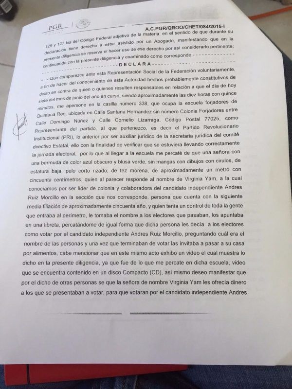 Pri Interpone Denuncia En Fepade Por Compra De Votos