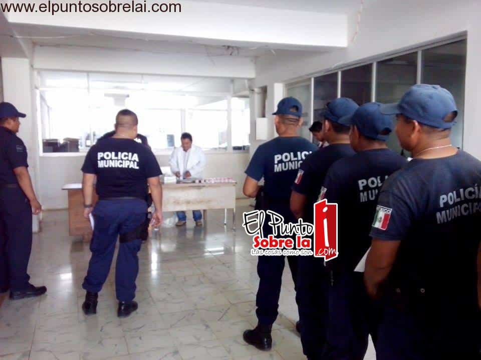 Aduana de Antidoping a policías carrilloportenses