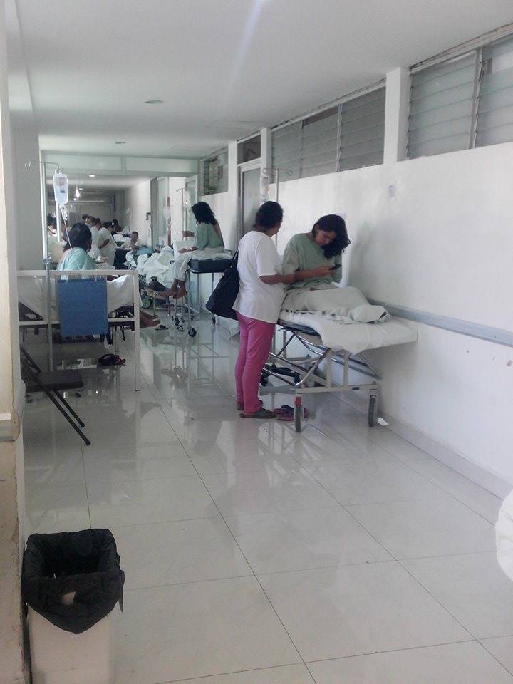 Latente sobre población en Hospital General de Chetumal