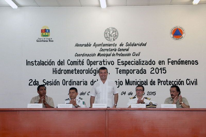 Solidaridad listo ante Temporada de Huracanes 2015