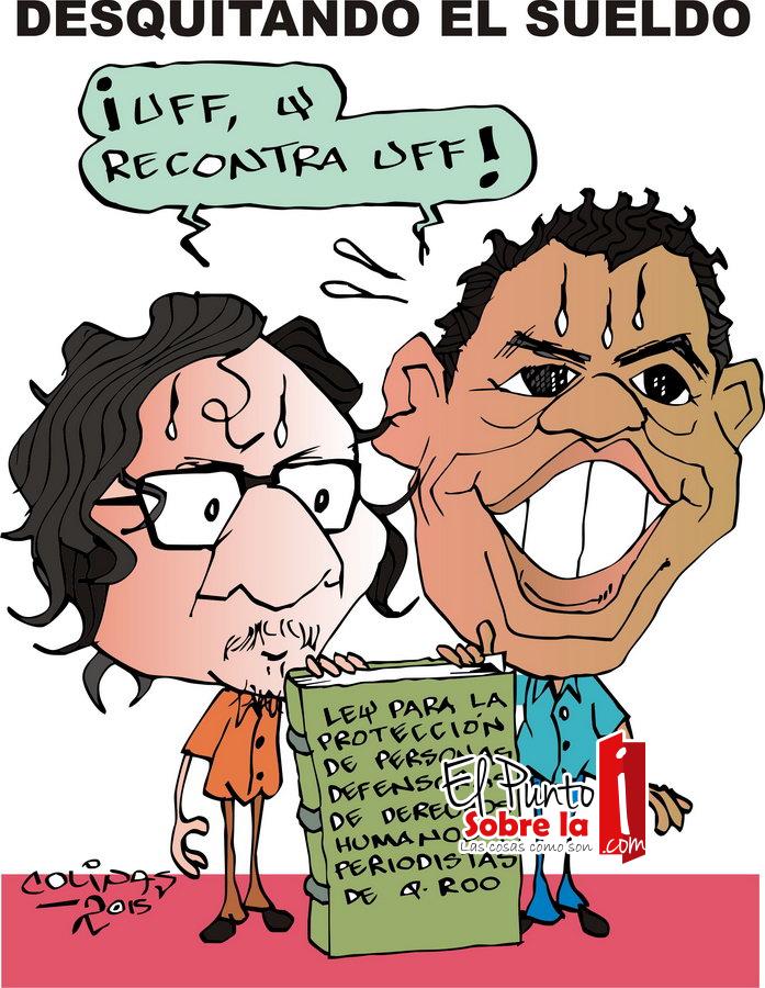 COLINAS: Desquitando el sueldo #caricatura