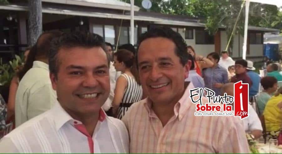 Un ágape une a Mauricio Góngora y Carlos Joaquín