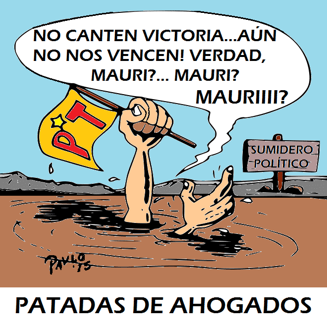 Pavlo: Patadas de ahogados