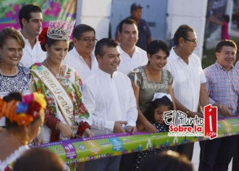 Inaugura Mauricio Góngora la Feria del Carmen 2015