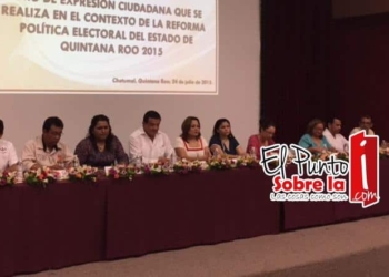PAN y PRD se ponen “sus moños” y no asisten al foro ciudadano sobre la reforma electoral de Quintana Roo
