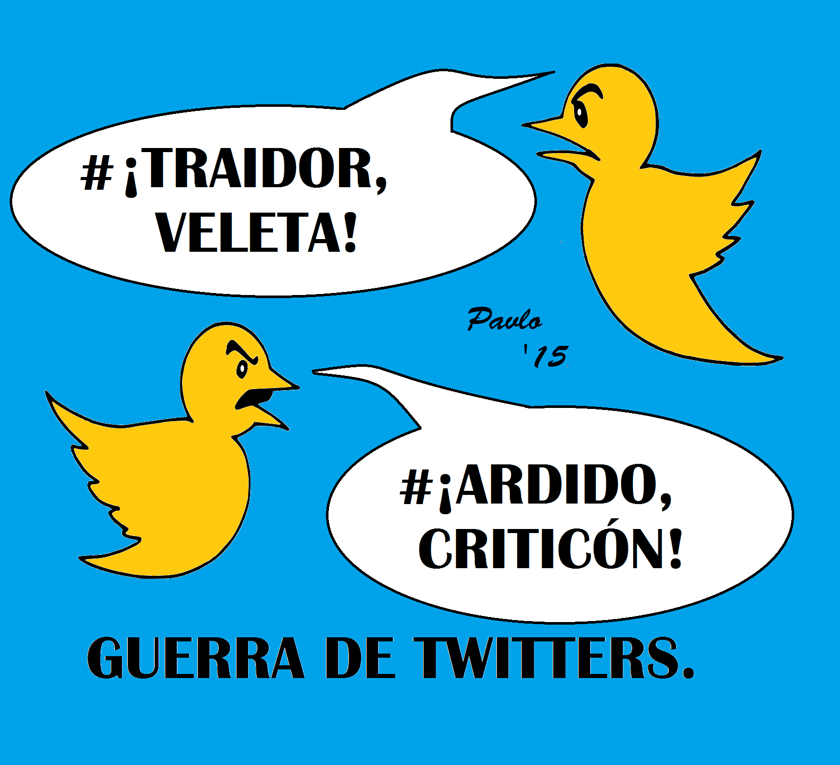Pavlo: Guerra de twitters
