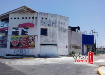 Antares, sumergida en ruinas icono de la disco en Chetumal