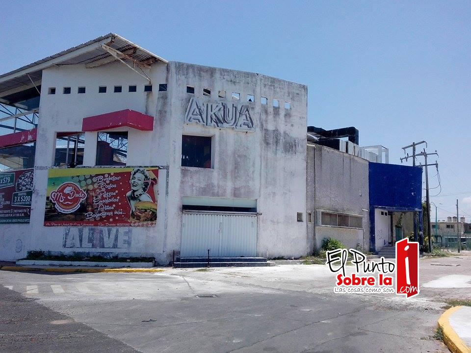 Antares, sumergida en ruinas icono de la disco en Chetumal