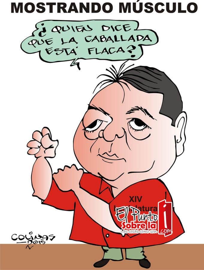 COLINAS: Mostrando musculo #caricatura