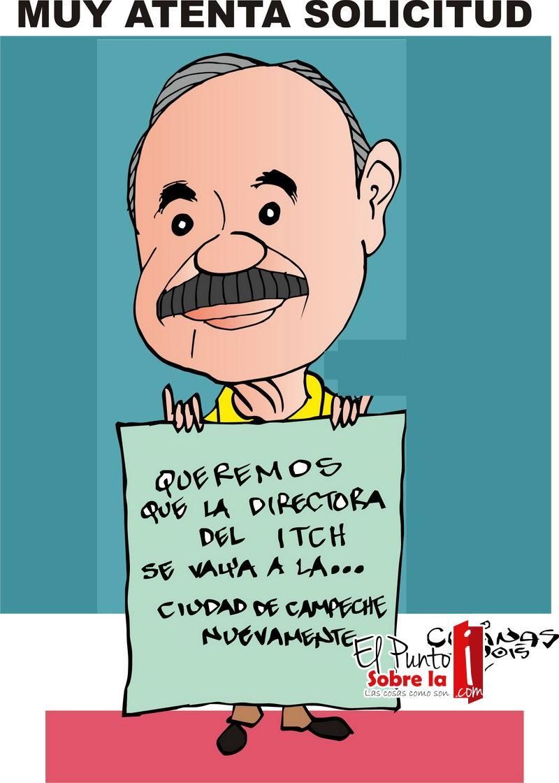 COLINAS: Muy atenta solicitud #caricatura