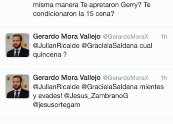 Julián Ricalde y Gerardo Mora se agarran del “chongo” en redes sociales
