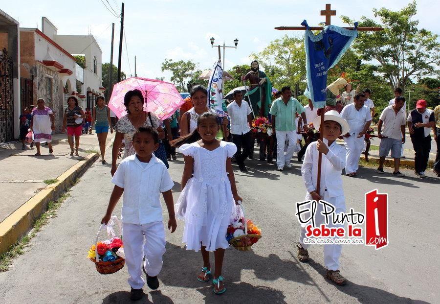 Concluye festividad religiosa en honor al Santo Patrono de Bacalar, San Joaquín
