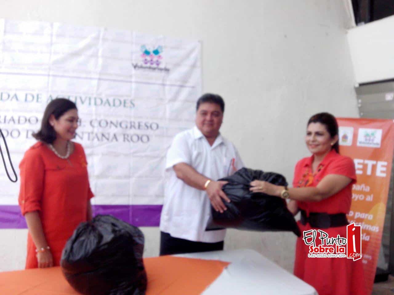Éxito total obtuvo la campaña de donación de ropa para mujeres víctimas de violencia: Maritza Medina