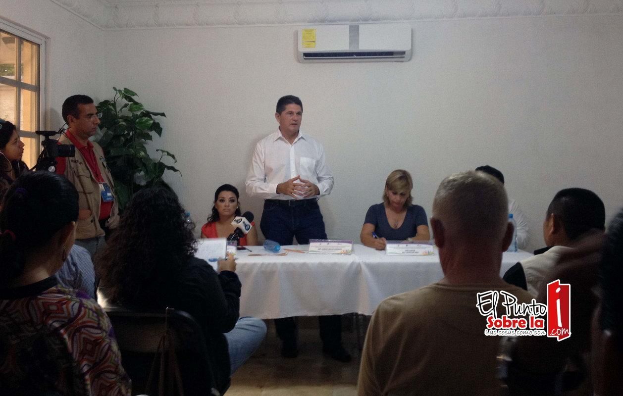 Sergio Bolio pide confianza a periodistas, asegura defenderá la nueva Ley