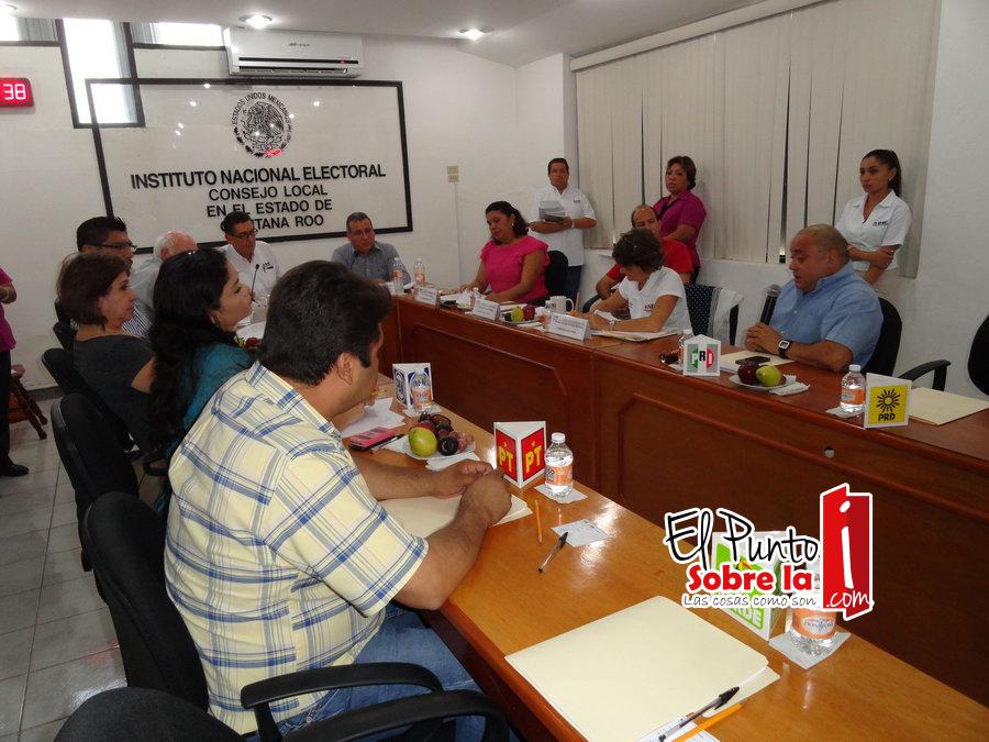  Acalorada última sesión en el INE-Quintana Roo. PRI refuta la no aplicación de la Ley