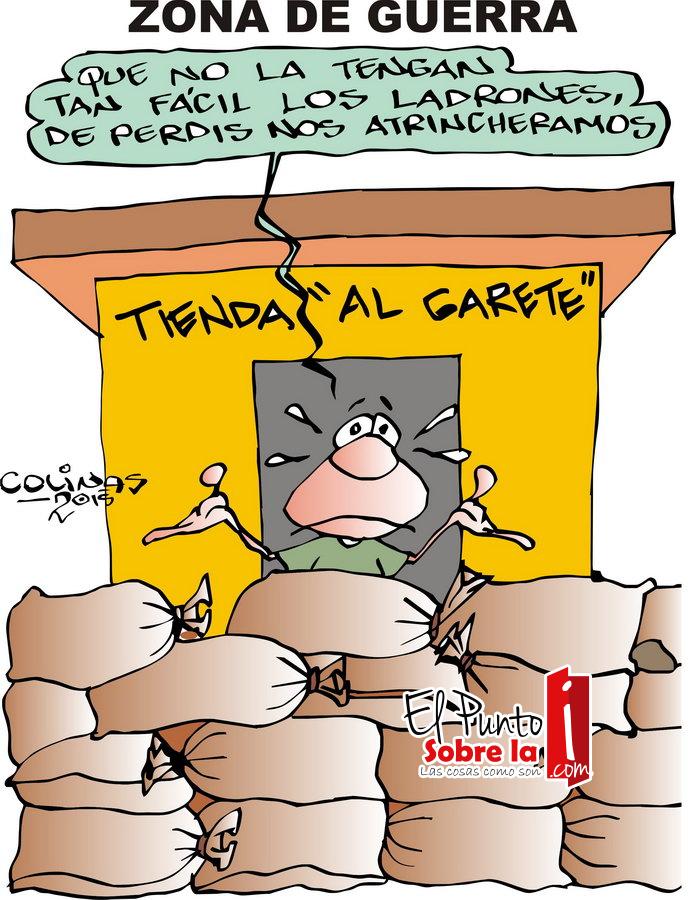 COLINAS: Zona de guerra #caricatura