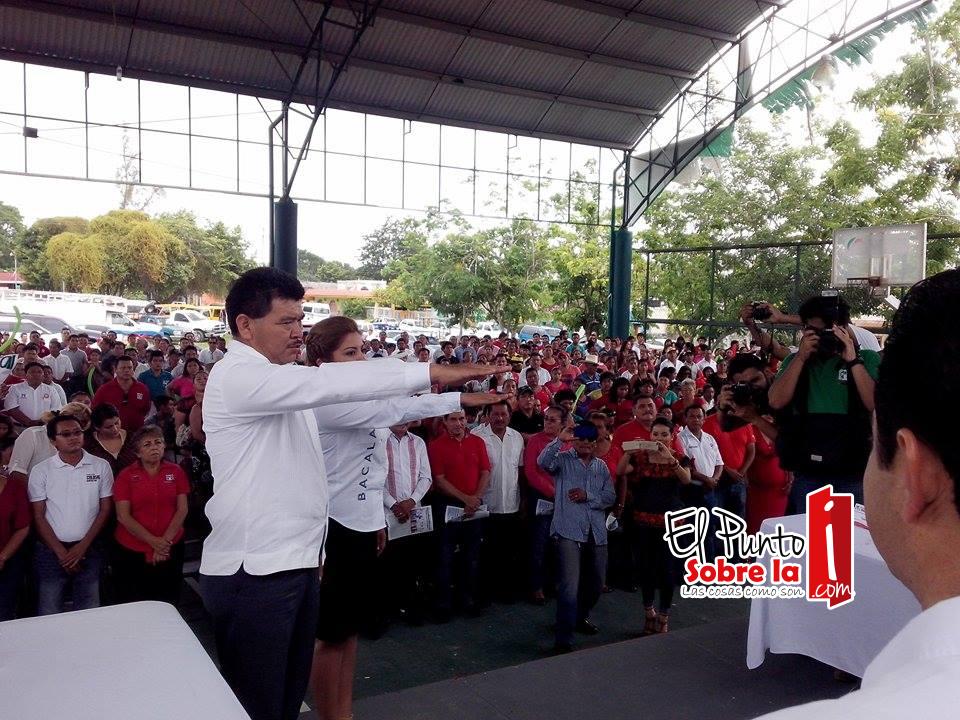 Cambio de mando en el PRI de Bacalar