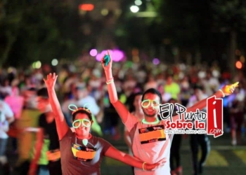 Carrera Neón, un evento con causa social