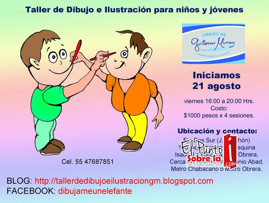 Taller de dibujo e ilustración para niños y jovenes