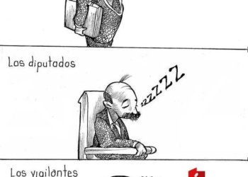 LUY: De tres no hacemos uno #caricatura