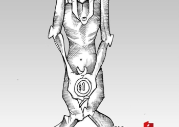 LUY: En cueros #caricatura