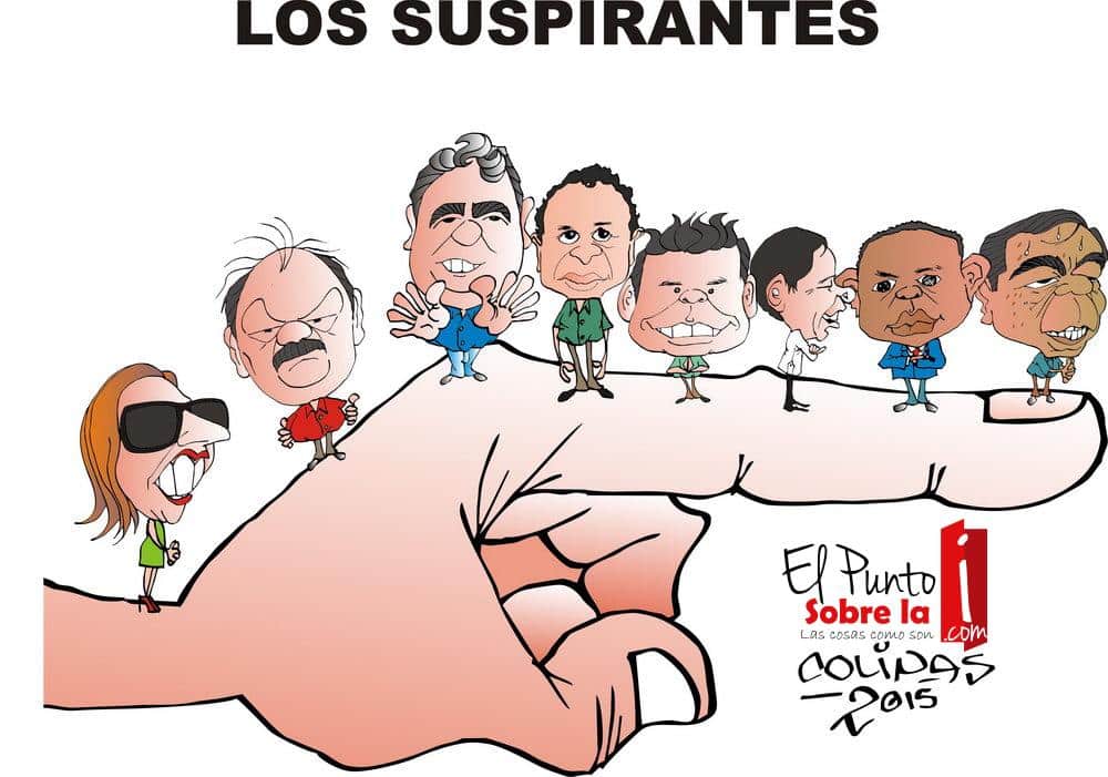 COLINAS: Los suspirantes #caricatura
