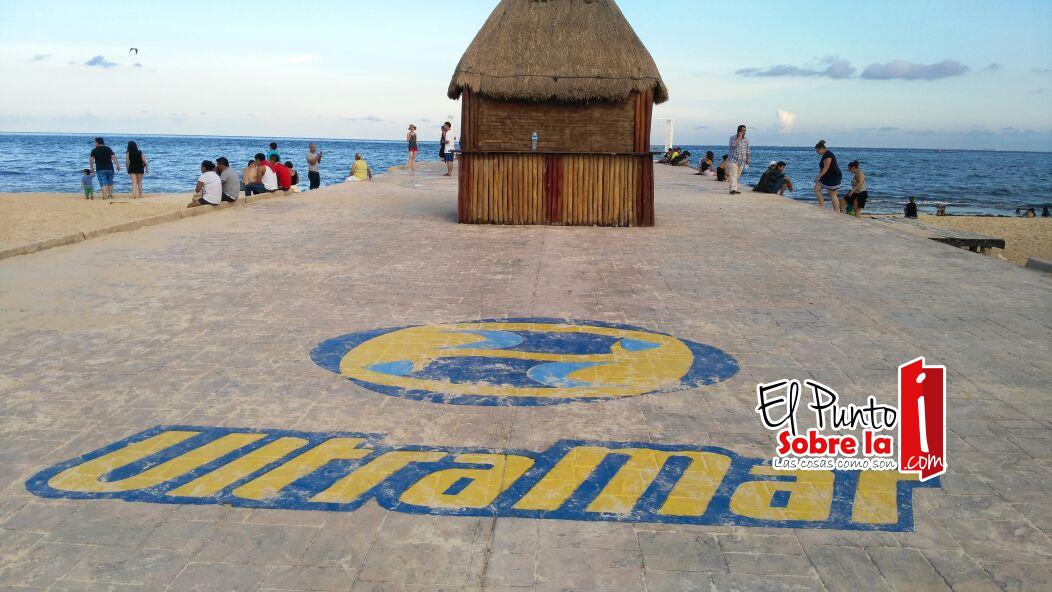 Profepa evalúa la demolición del muelle “Ultramar” construido en Playa del Carmen
