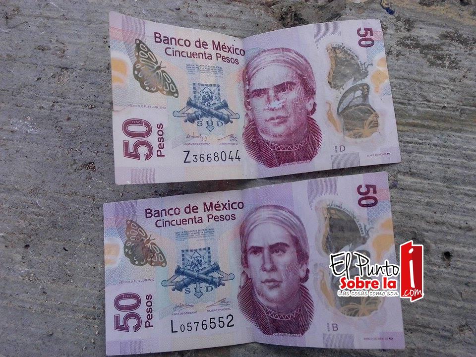 Supuestos billetes falsos generan caos entre chetumaleños