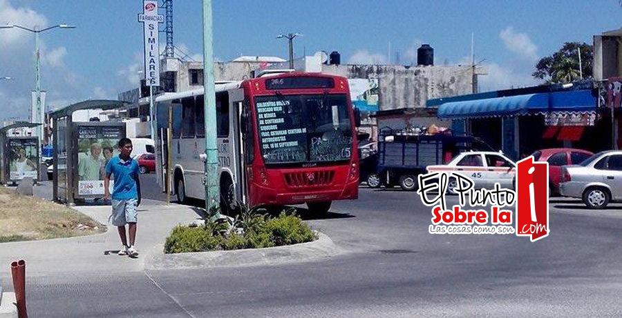 Iniciará ciclo escolar en Chetumal con un transporte urbano “a medias”