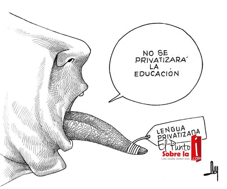 LUY: Falsos discursos #caricatura