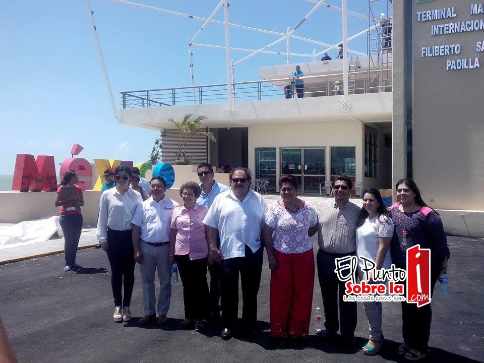 Inspeccionan  conclusión de Terminal Marítima Internacional de Chetumal